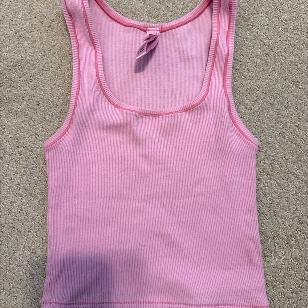 SKIMS Pink Camisole Top